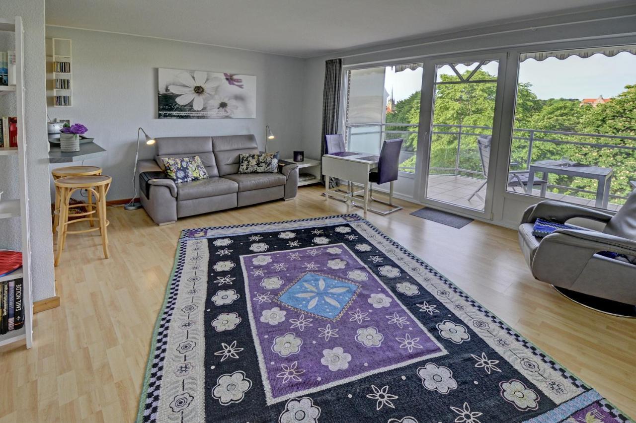 Fewo1846 - Bellevue - Sonnige 2-Zimmer-Wohnung Mit Balkon Und Hafenblick Φλένσμπουργκ Εξωτερικό φωτογραφία